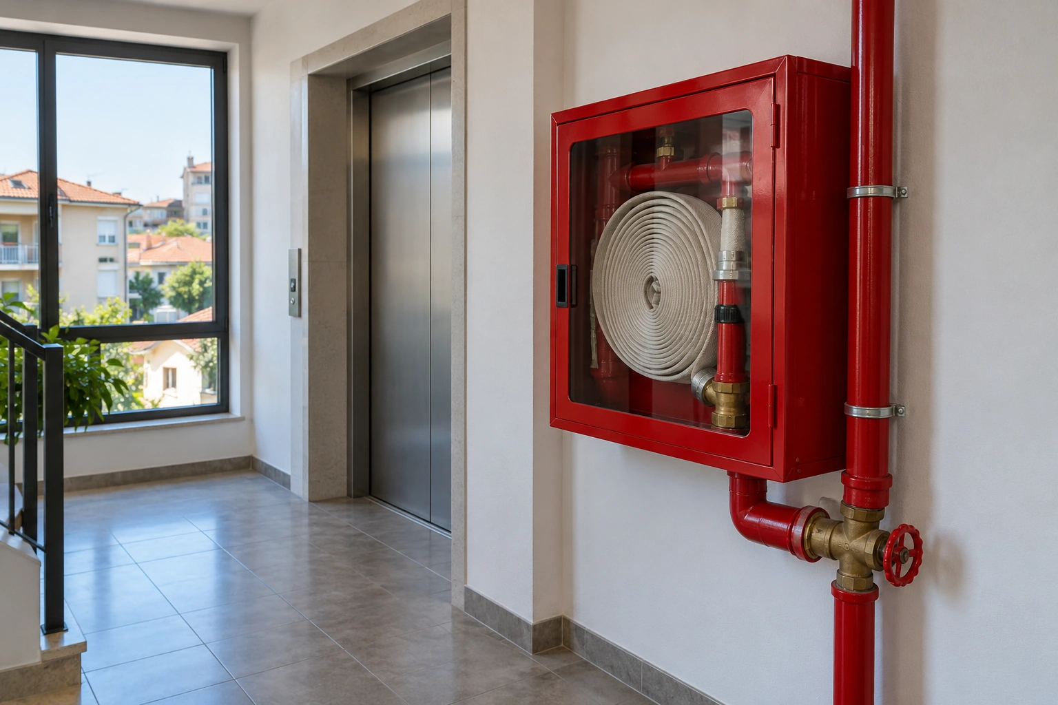 Immagine illustrativa: Antincendio in un contesto residenziale veneto